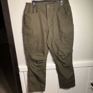Free Soldier Pants Men Size 34x32 Green Cargo Tactical Hiking Blend Outdoors